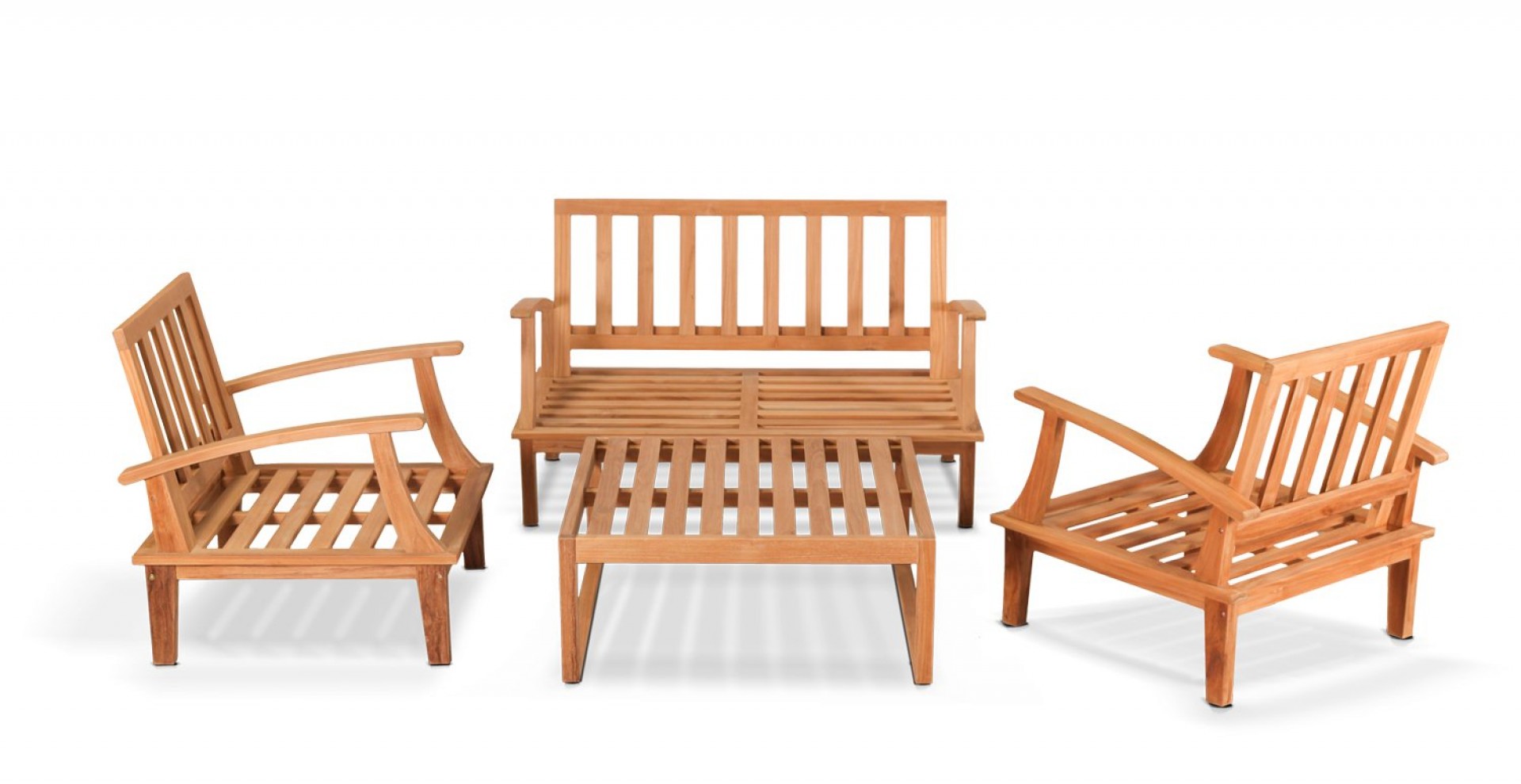 LOUNGE GARTEN Sitzgruppe Ponny AUS TEAKHOLZ
