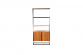 MINIMALIST TEAK & STAHL CROUCH