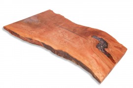 Tischplatte Platanenholz-Epoxidharz