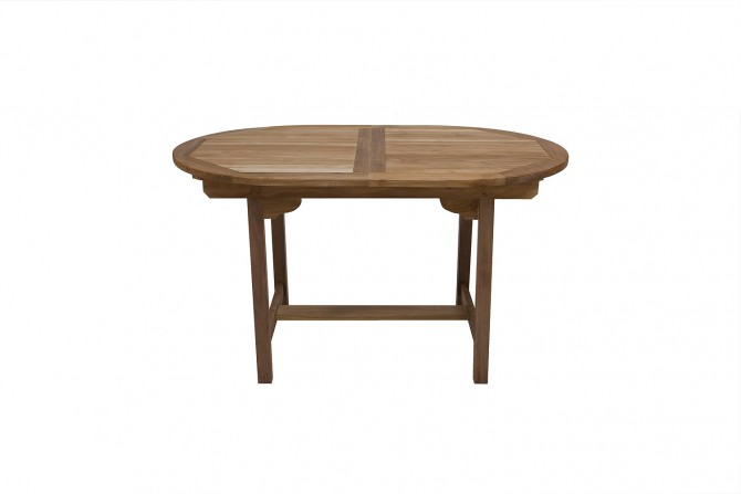 Gartentisch Oval Ausziehbar teak