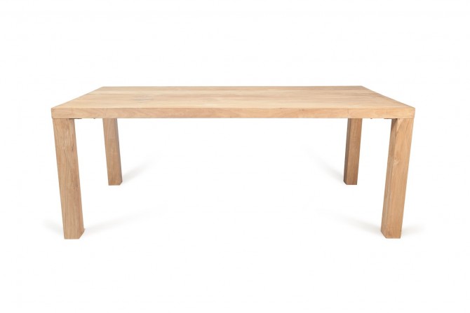 Tisch einfach, Holztisch, Massivholz Tisch, Vollholztisch, Tisch gebürstet, Tisch 4 beinen, Tisch indoor, Tisch für Innen, Esszimmer Tisch, Tisch robust, 