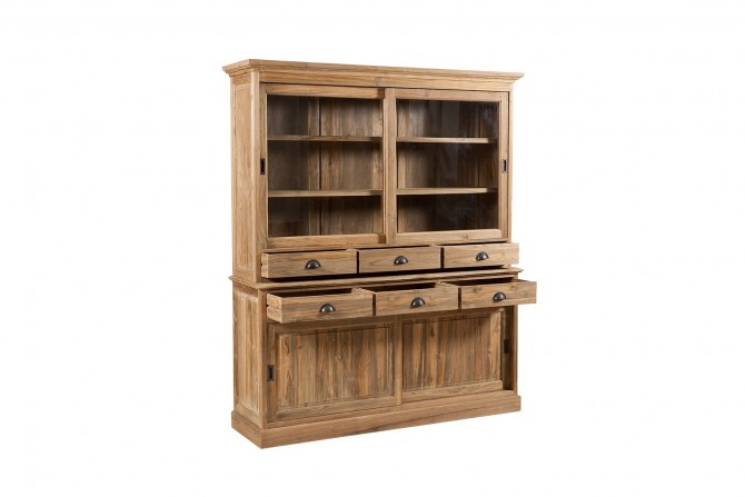 Vitrinenschrank Teak