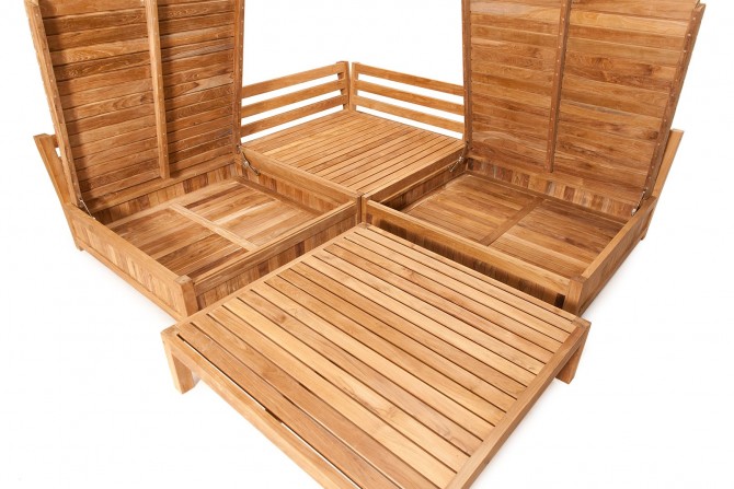 Lounge Box für Auflagen Garten und Terasse