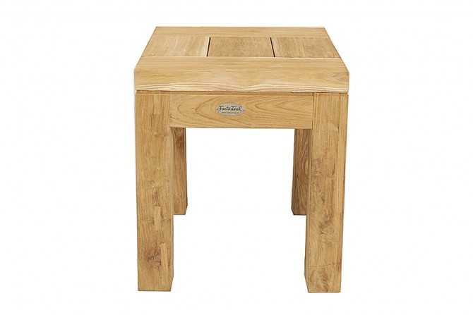 Barhocker aus Teakholz