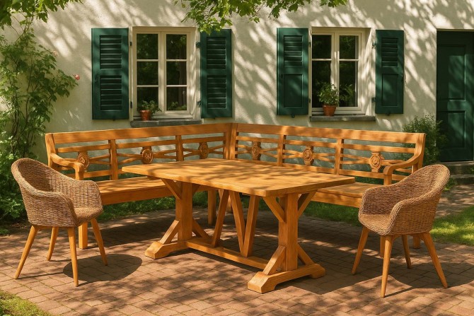 ECKBANK MADURA GARTEN MÖBEL