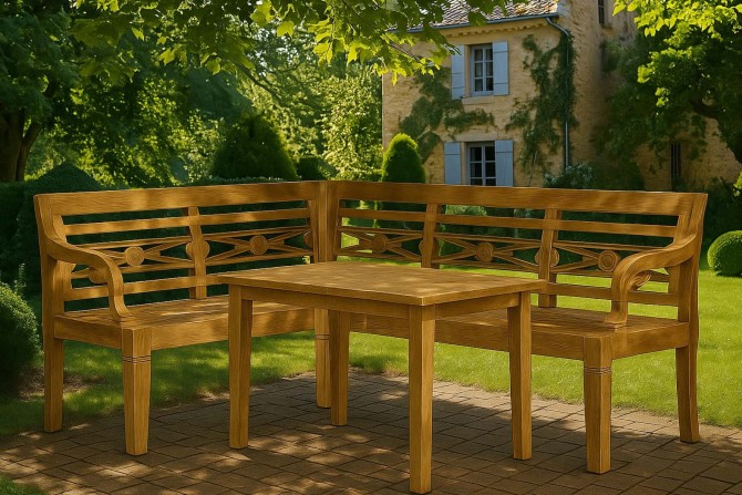 ECKBANK MADURA GARTEN MÖBEL